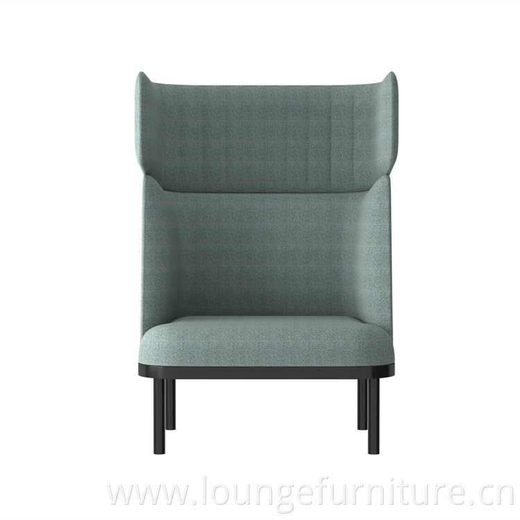 High Quality Nordic Design Lounge Sofa High Back Long Chair Sleep Rest Lounge Chair